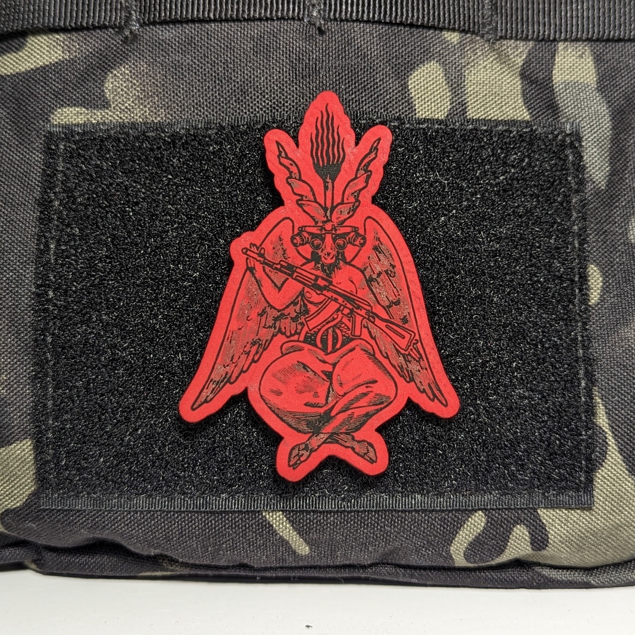 Baphomet AK-47 Morale Patch, Tactical Hook and Loop Patch - Etsy