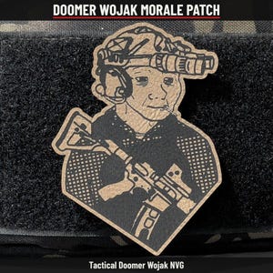 Tactical Doomer Wojak NVG Morale Patch