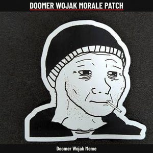 Doomer Wojak Meme Morale Patch
