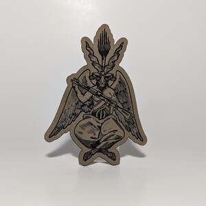 Baphomet AK-47 Morale Patch, Tactical Hook and Loop Patch - Etsy