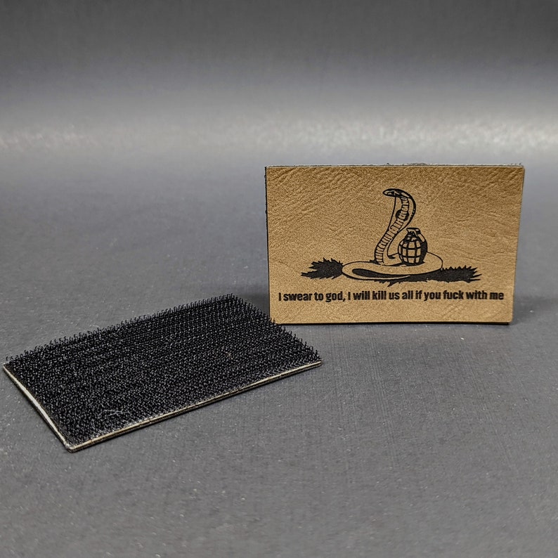 King Cobra Grenade Gadsden Morale Patch image 5