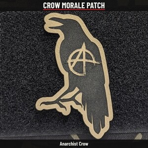 Anarchist Crow Morale Patch