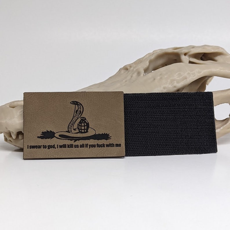 King Cobra Grenade Gadsden Morale Patch image 3