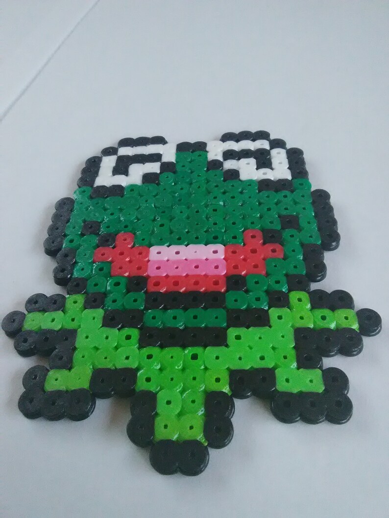 Kermit the Frog Perler Art Etsy