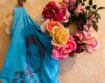 corona con fiori originali ‘60 fatta a mano bellissima