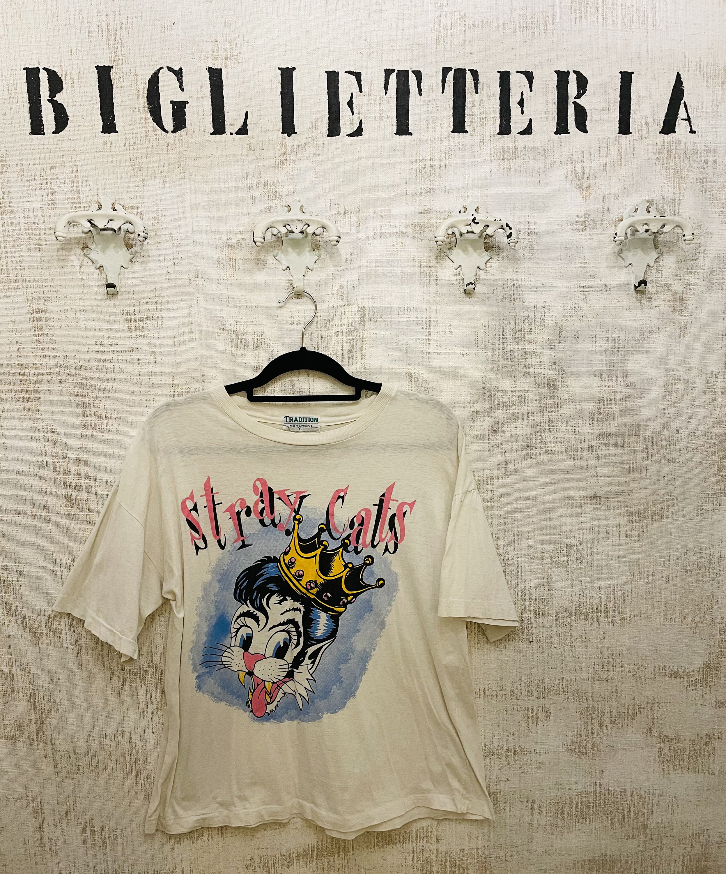 レア 珍品 Stray Cats 80年代 ヴィンテージ Tシャツ 古着 T Shirt STRAY CATS Originale Anni 80 - Etsy