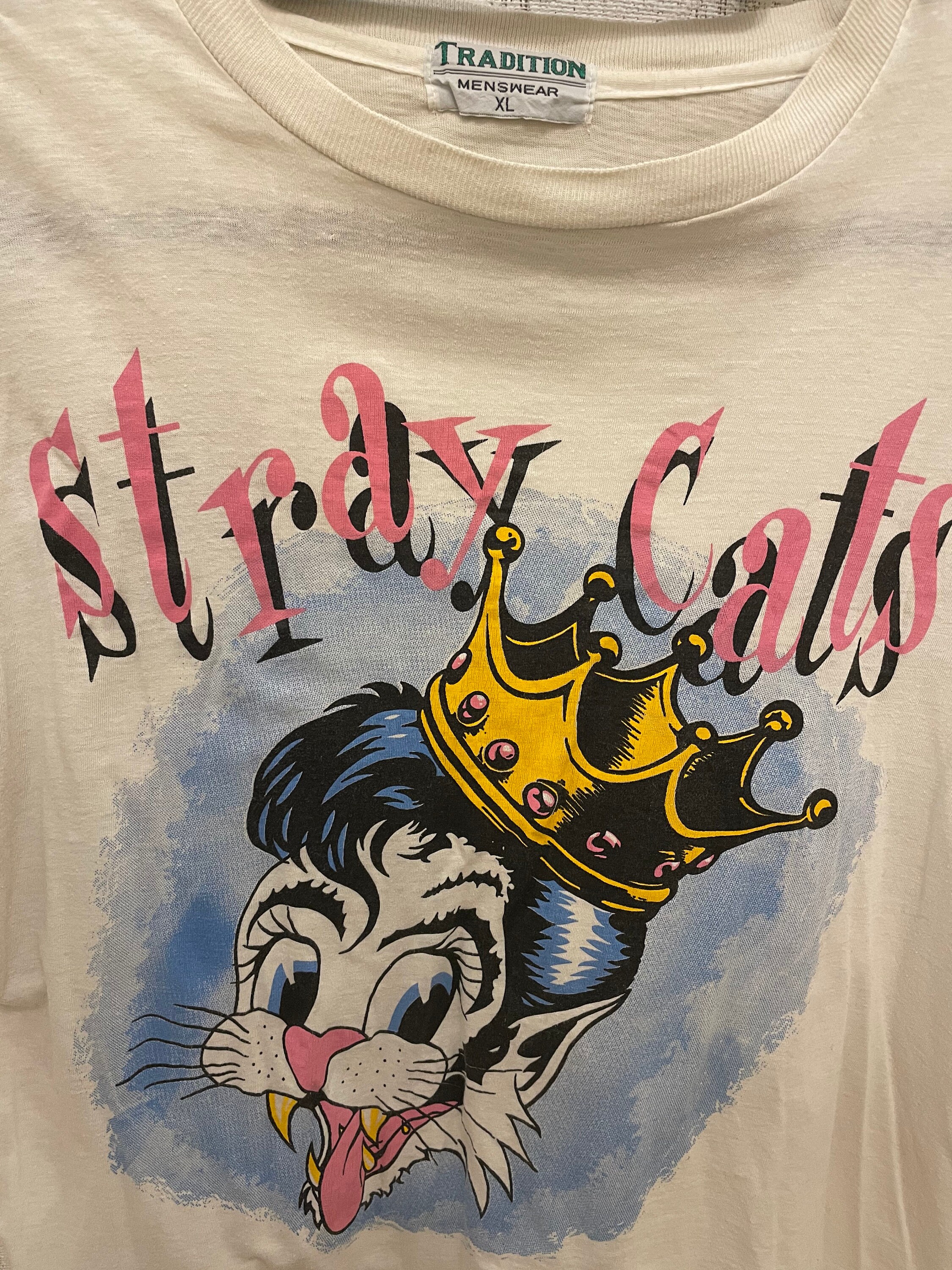 T Shirt STRAY CATS Originale Anni 80 - Etsy