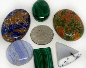 Destash Lot of Stone Cabochons