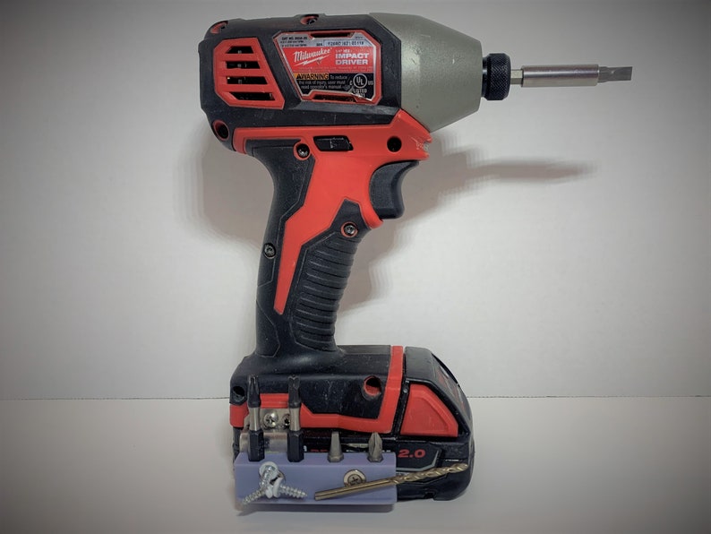 Milwaukee M18 Impact Driver/drill Multi Bits Holder With Etsy