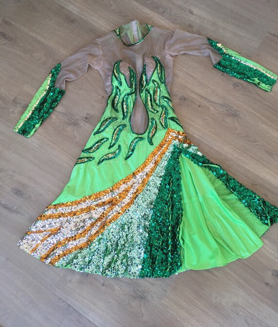Sequin Latin dress