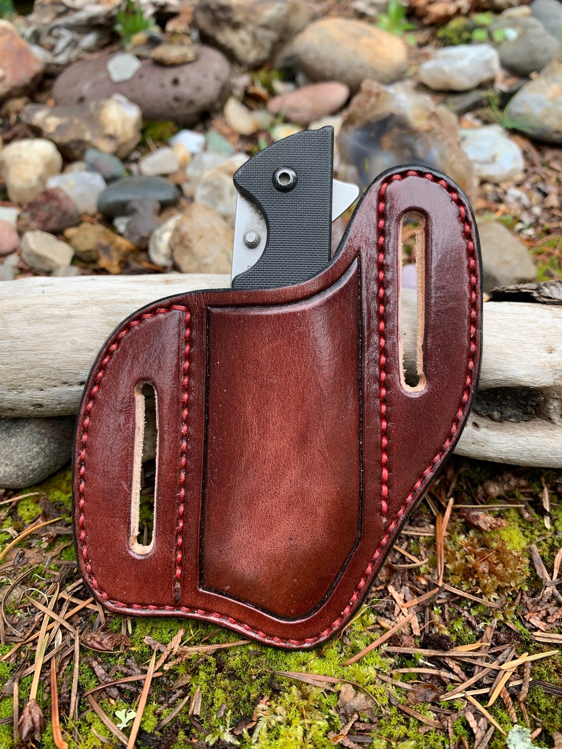 Handmade Pancake Knife Sheath Etsy