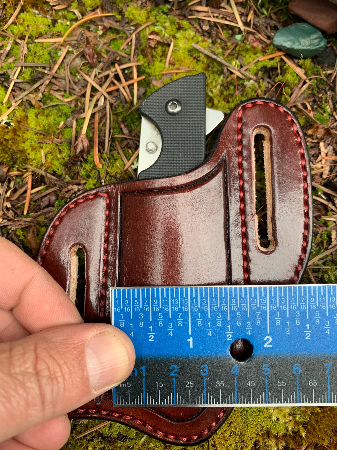 Handmade Pancake Knife Sheath Etsy