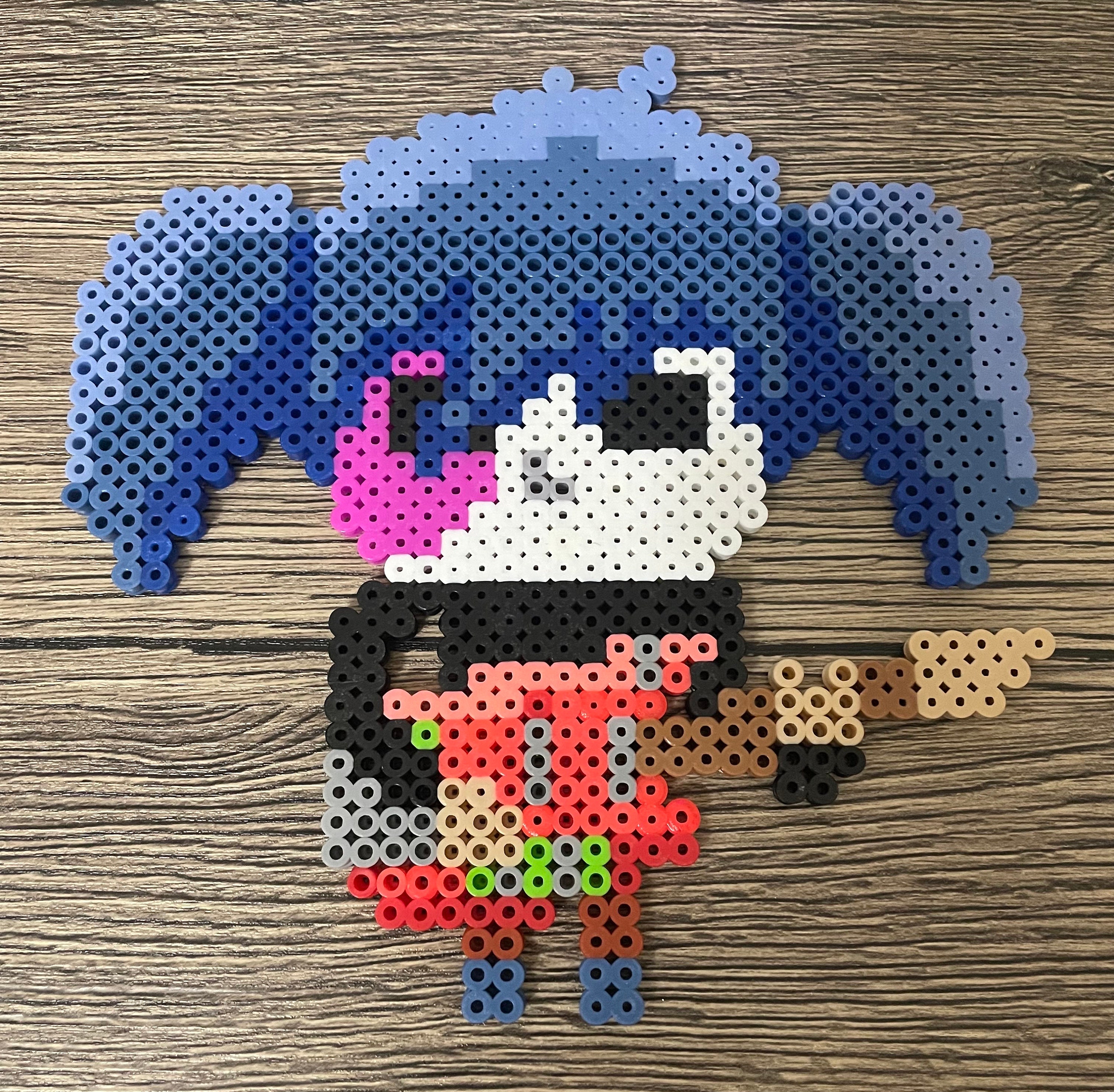 Perler Bead Sally Face