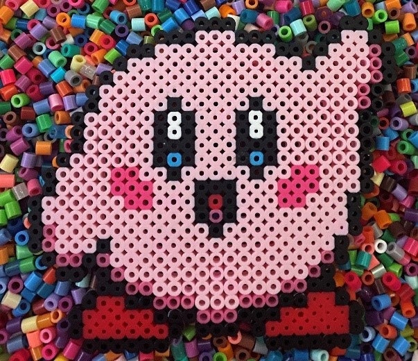 perler cuentas kirby