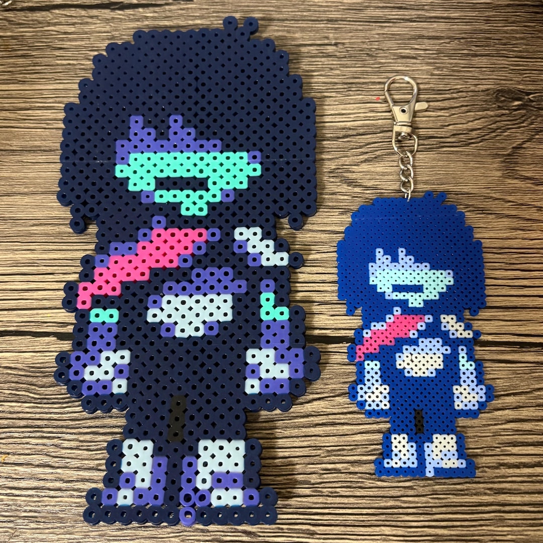 Perler Bead Kris From Deltarune - Etsy