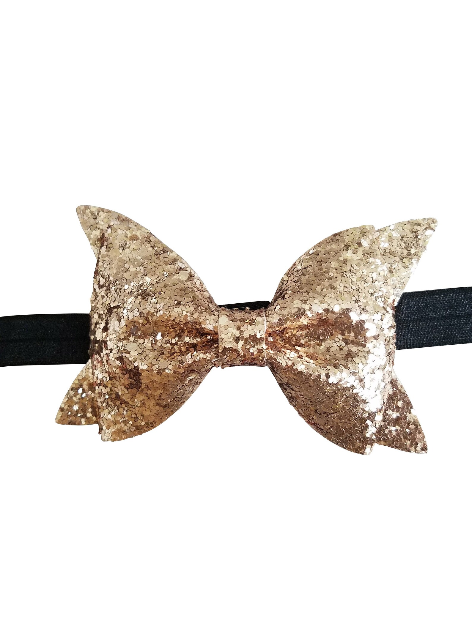 Gold Glitter Headband for Toddlers Etsy