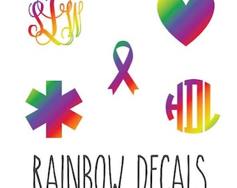 RAINBOW Monograms and Shapes for VNS Magnet