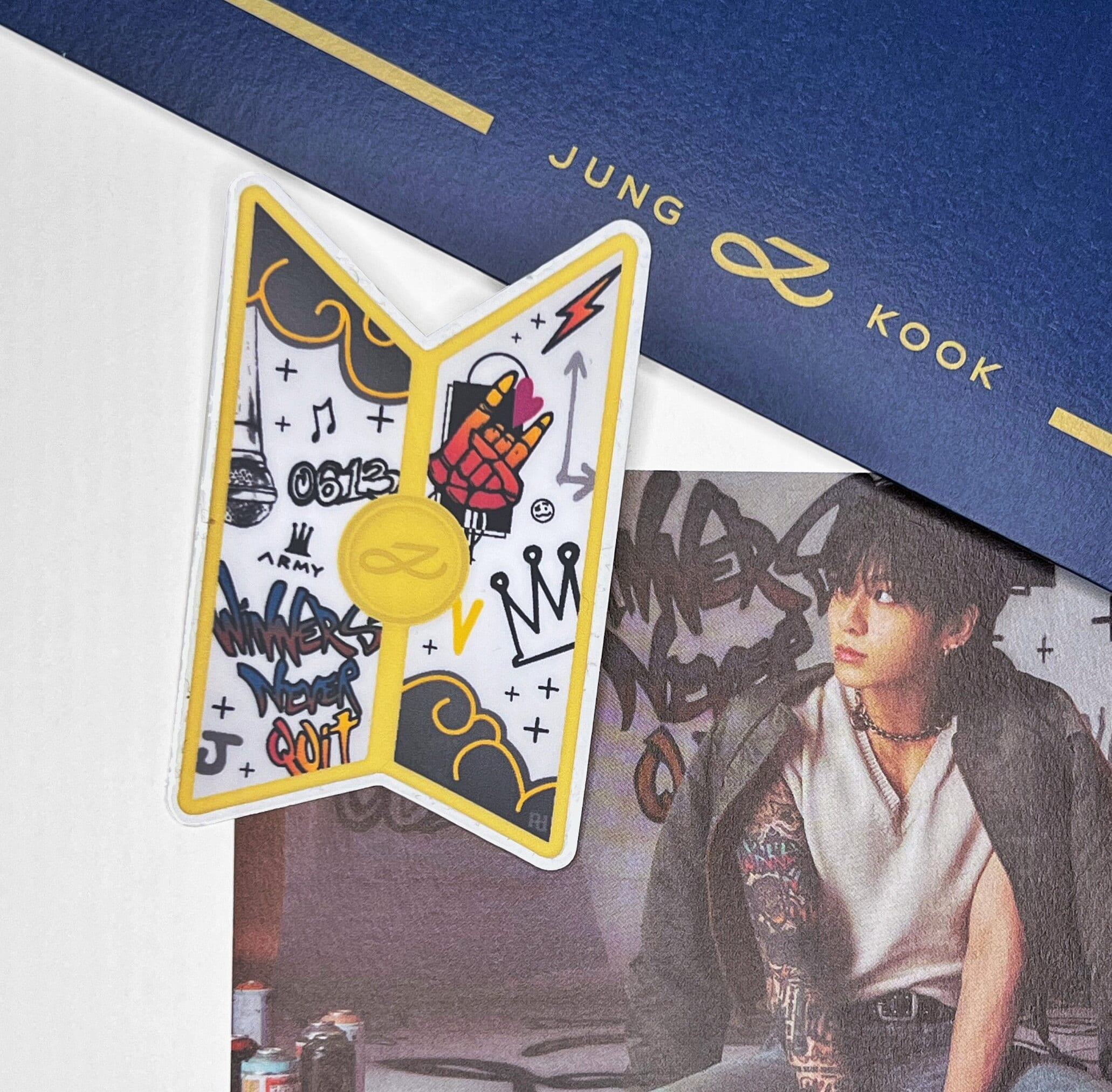 Jungkook Golden Logo - Etsy