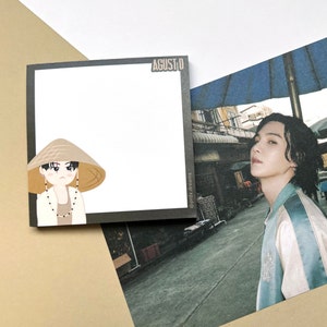 Agust D Memo Pad