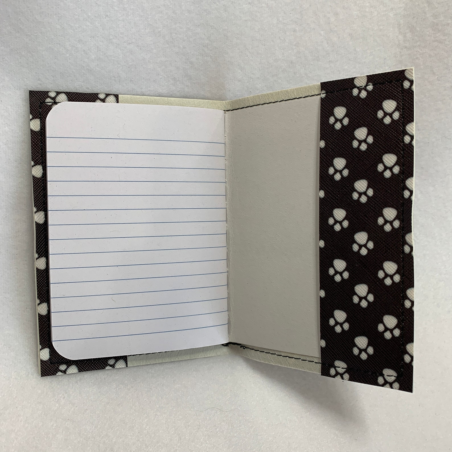 Faux Leather Mini Notebook Cover Refillable Notebook Cover Etsy