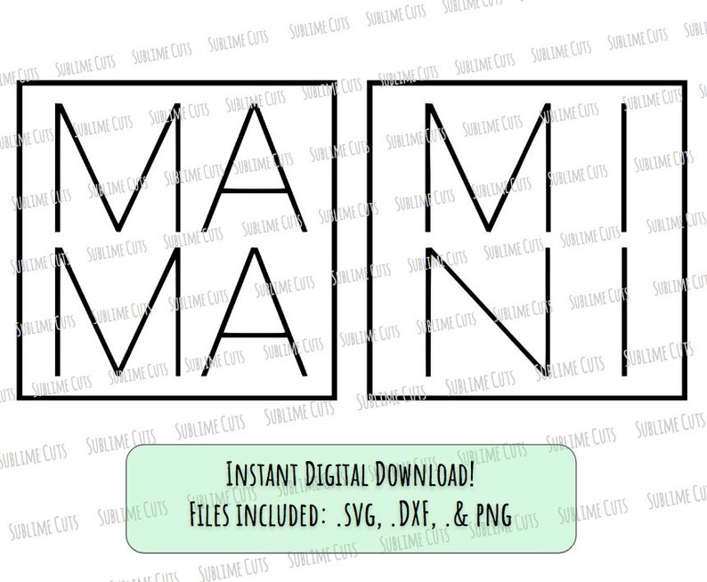 Download Mama Mini Svg Modern Box Square Png Digital Download Instant Cricut Mama Svg Silhouette Cut File T Shirt Transfer Valentine S Day Gift Mom Clip Art Art Collectibles Puhlsphotography Com