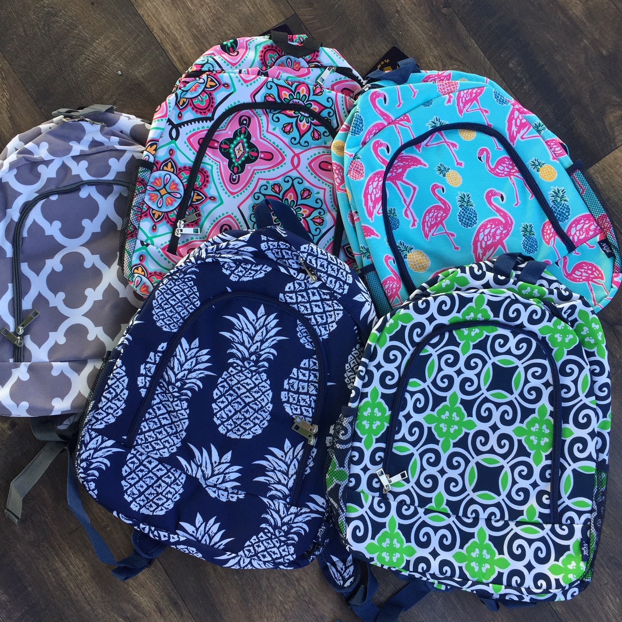 personalized book bags for school