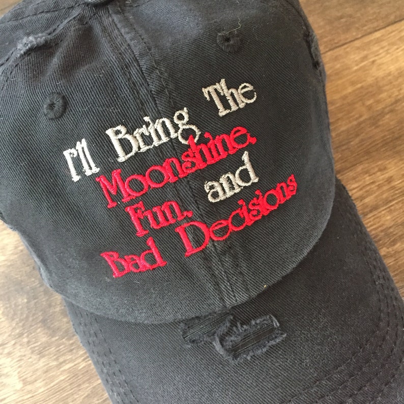 Custom Sayings Distressed BASEBALL Hats Summer Fashion Etsy