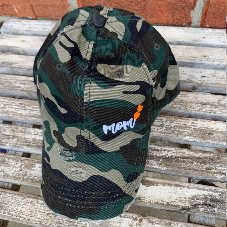 Mother/'s Day Offset MOM with hearts Ponytail Hat Mom Hat Mom Hair