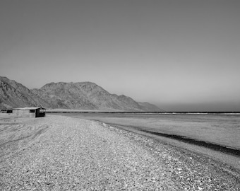 Egypt Beach Photography Print – Sinai Mountain Desert (Digital Download)
