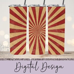 Circus Tent Full Tumbler Wrap, Skinny Tumbler, Straight Tumbler, 20 oz, Sublimation Design, PNG, Digital Download