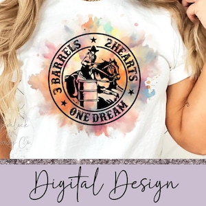 Barrel Racing, Rodeo, Horse PNG, Sublimation Design, Digital Download
