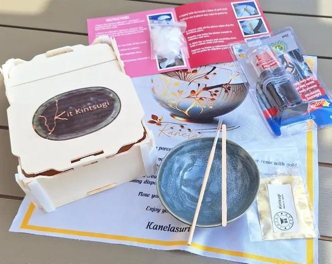 monさん専用【未使用】金継ぎコフレ(KINTSUGI Coffret) Kintsugi Box - Etsy