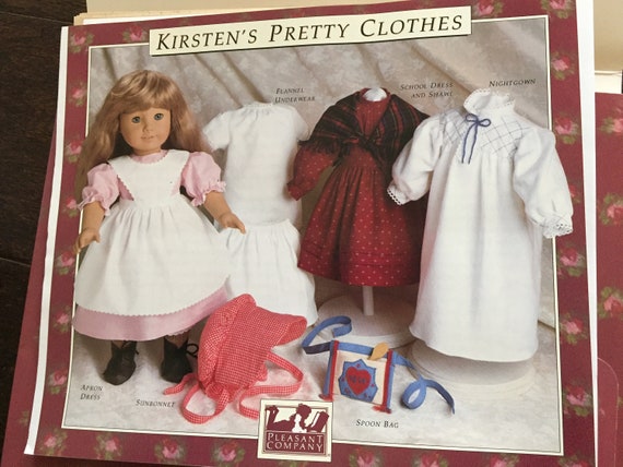 american girl doll kirsten clothes