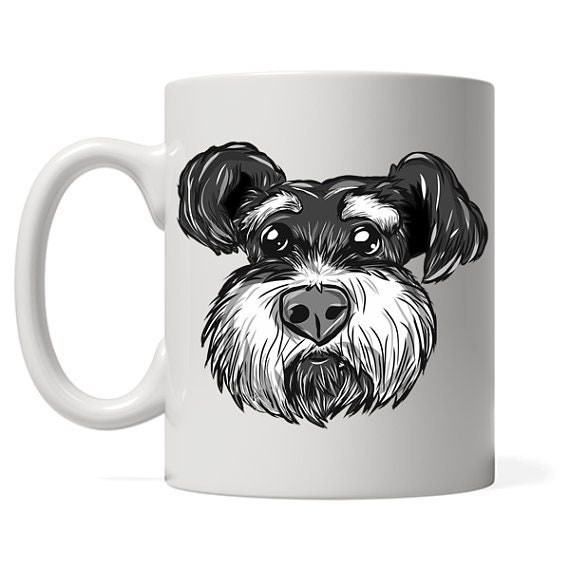 white schnauzer gifts