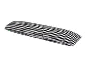 LULANDO SleepSide for Side Sleepers Body Support Full Lenght Body Pillow. 145 cm x 40 cm ( Black Diamonds White)