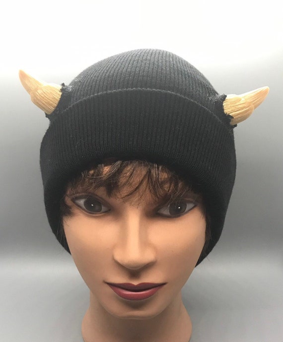 Beanie with devil horns Clearance