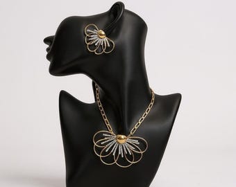 Collier Vintage En Pierre - Bijou Ancien LBVYR - Très Bon état - Occasion