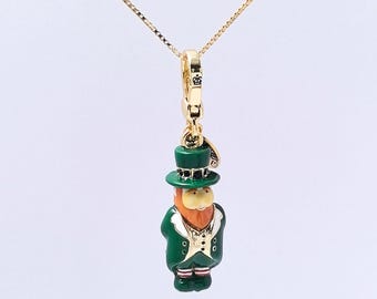 Juicy Couture Bearded Green Elf Pendant, Necklace Charm, Bag Accessory