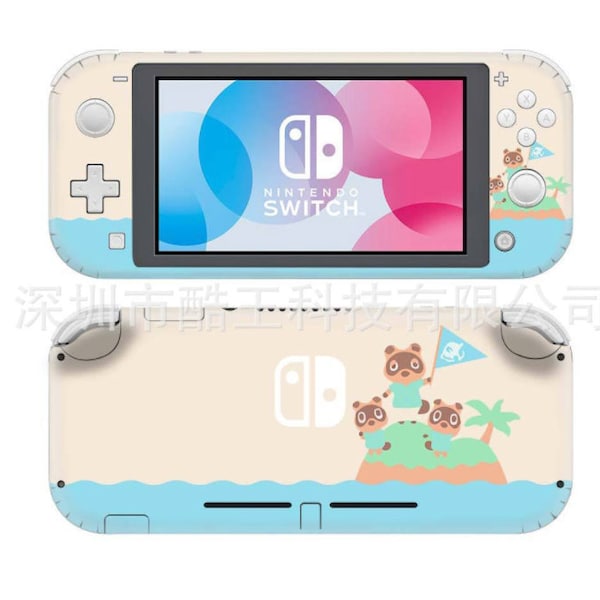 Animal Crossing Skin - Full Set Nintendo Switch Lite Cover & Sticker Decal