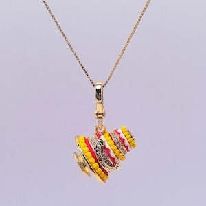Juicy Couture Birthday Cake Charm Necklace Pendant