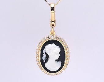 Juicy Couture Vintage Goddess Statue Charm, Necklace Pendant, Bag Accessory