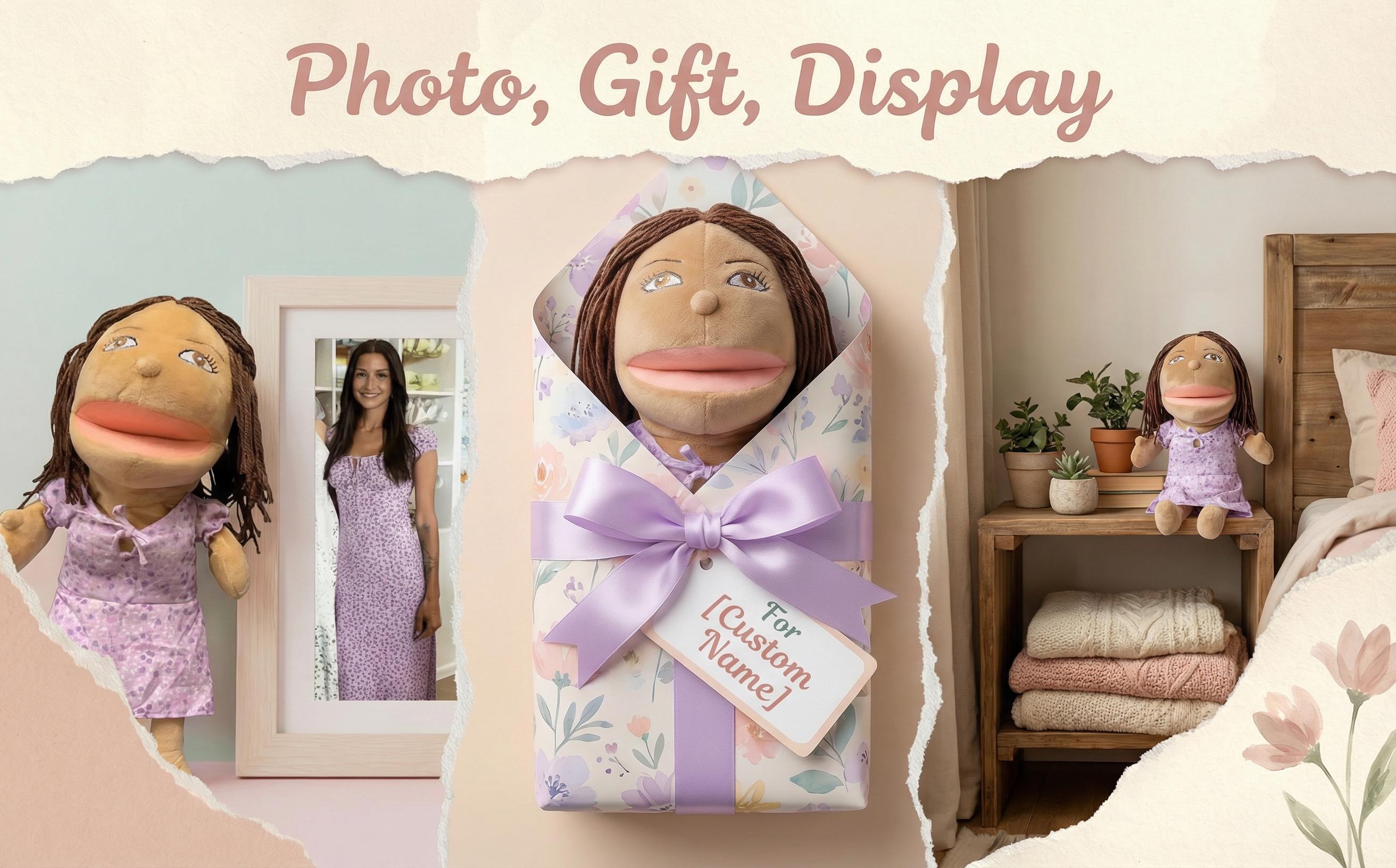 Custom Puppet,custom Hand Puppet From Your Photo&drawing - Professional ...