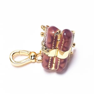 Juicy Couture Purple Handbag Charm, Necklace Pendant, Bag Accessory image 9