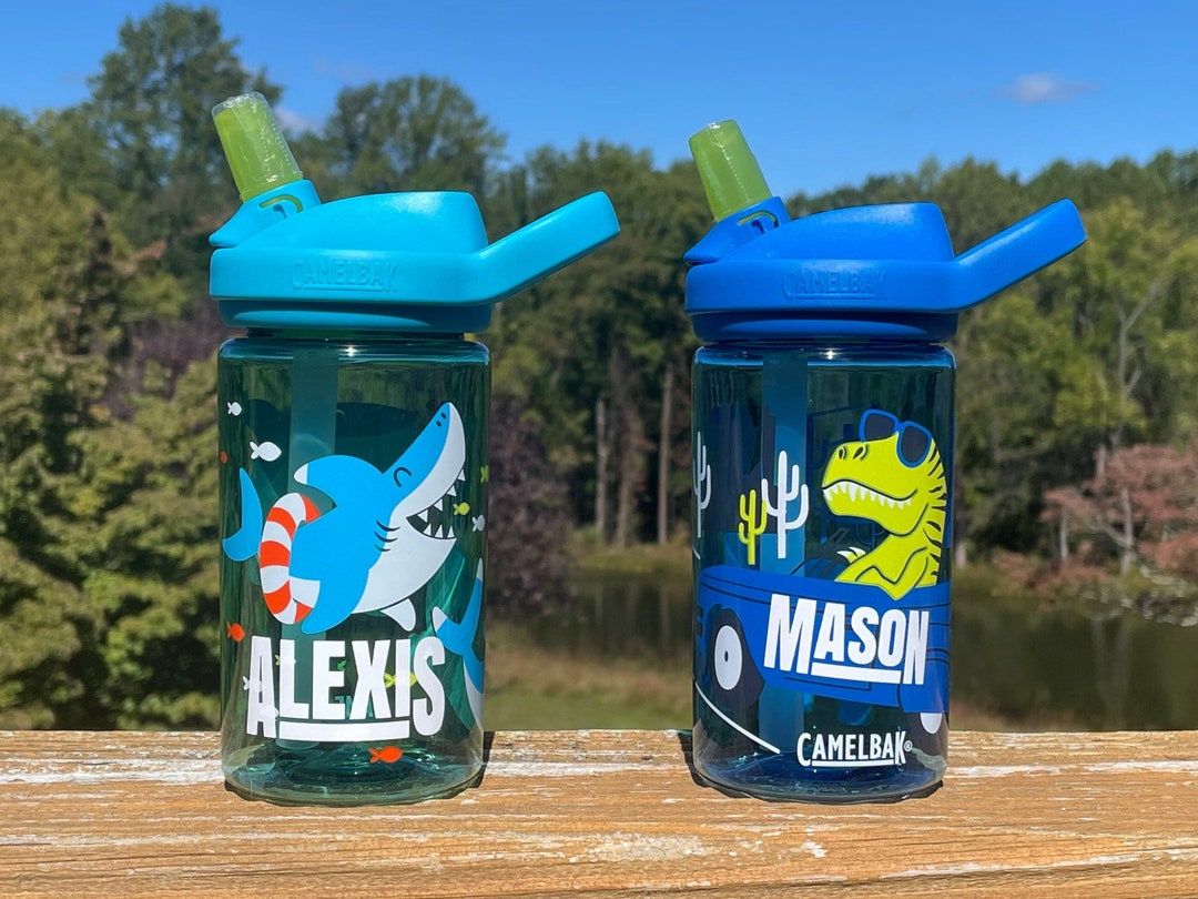 Personalized Camelbak Water Bottle Kids Waterbottle Dinosaur Camelbak