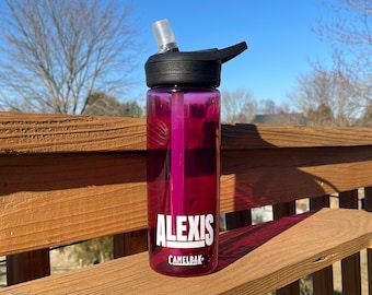 Personalized Camelbak Water Bottle - 20 oz Waterbottle - Custom Camelbak Eddy + - Durable, Reusable Water Bottle