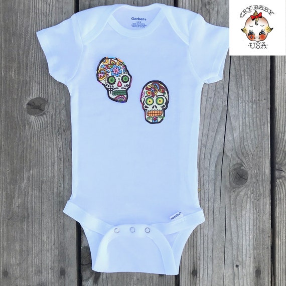 day of the dead onesie