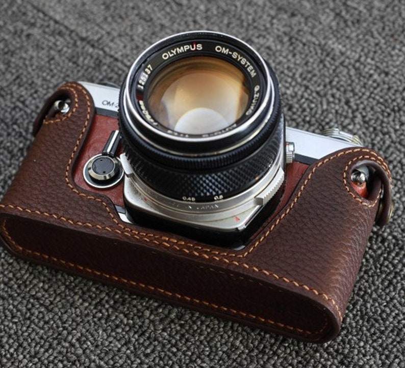 Olympus OM1 OM2 OM3 OM4 HandMade Camera Protection Cowhide Etsy