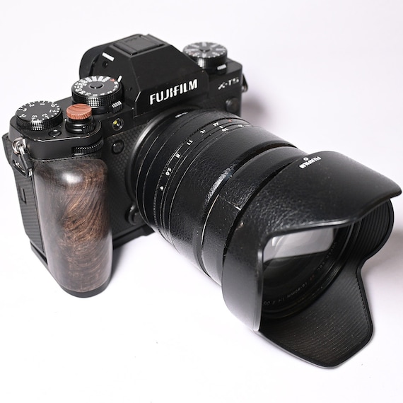 Handmade Fujifilm XT5 XT-5 Wood Hand Extension Grip Camera