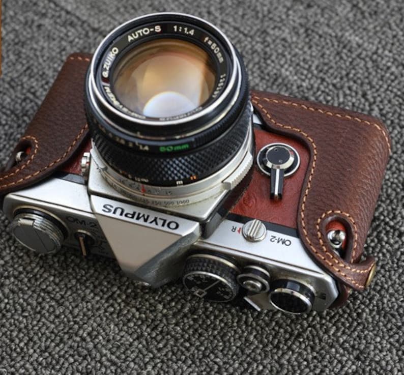 Olympus OM1 OM2 OM3 OM4 HandMade Kamera Schutz Rindsleder Etsy
