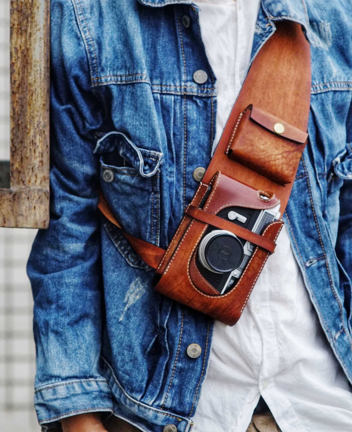 Cross Body Camera Bag Holster Leica M2 M3 M4 M5 M6 M7 M8 Etsy